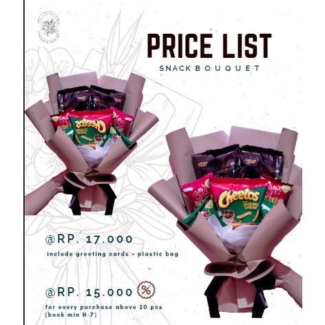 BUKET SNACK/ SNACK BUKET MAKANAN/ SNACK BUKET Sidang, wisuda, anniversary, ulang tahun (ukuran small