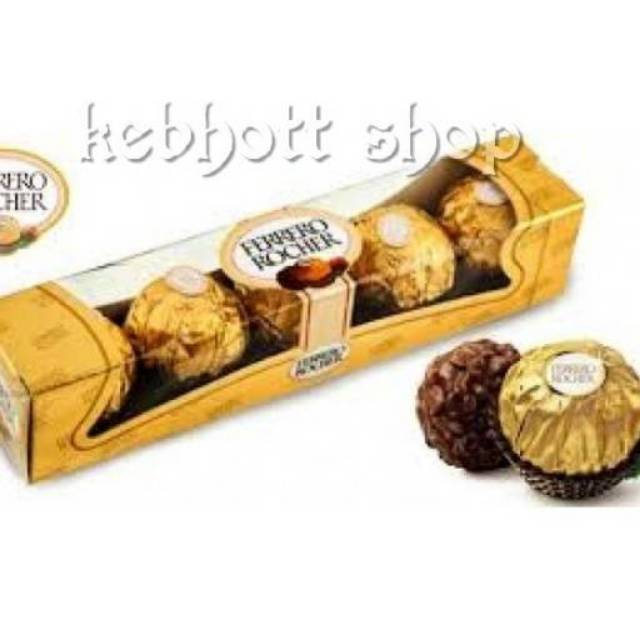 

Ferrero Rocher Chocolate T5 | Cokelat Ferero Rocher isi 5 pcs