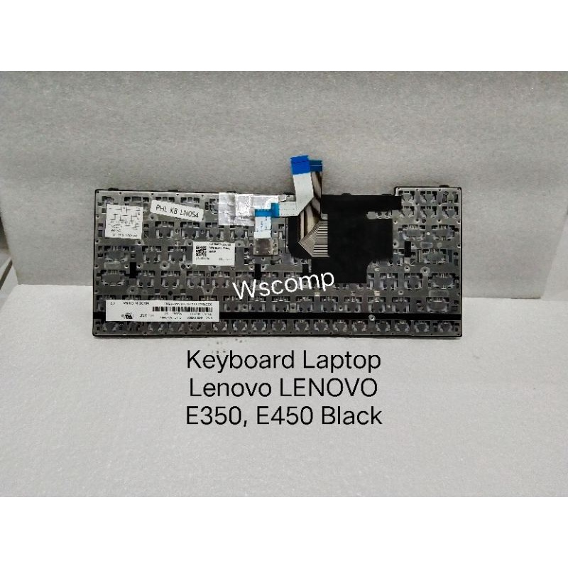 Keyboard Laptop Lenovo LENOVO E350, E450 Black