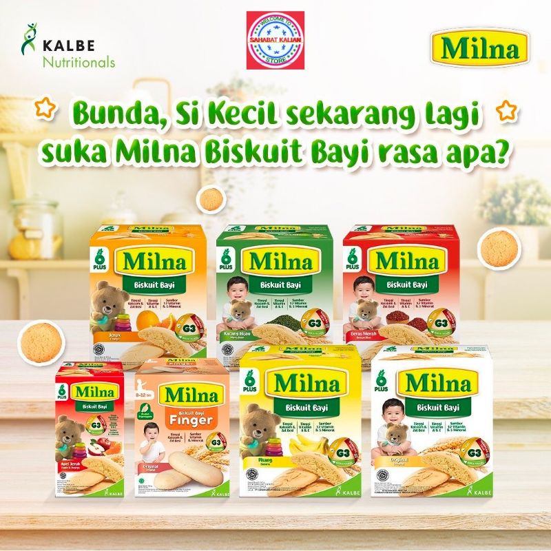 Biskuit milna mpasi bayi makanan cemilan snack anak bubur bayi