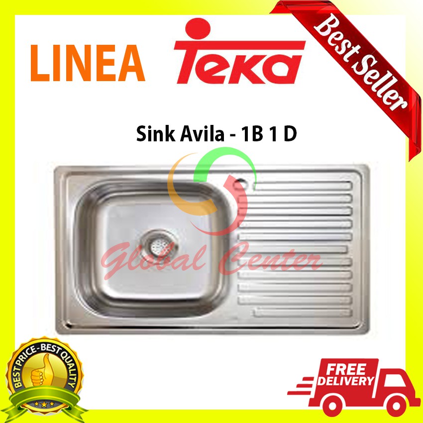 Jual LINEA By TEKA Kitchen Sink Avila 1B 1D Ukuran 80x50cm Shopee   16f3fd5c395e029594157a175ecb40cf