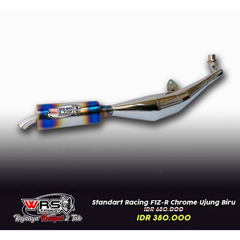 knalpot fiz r croom original wrs