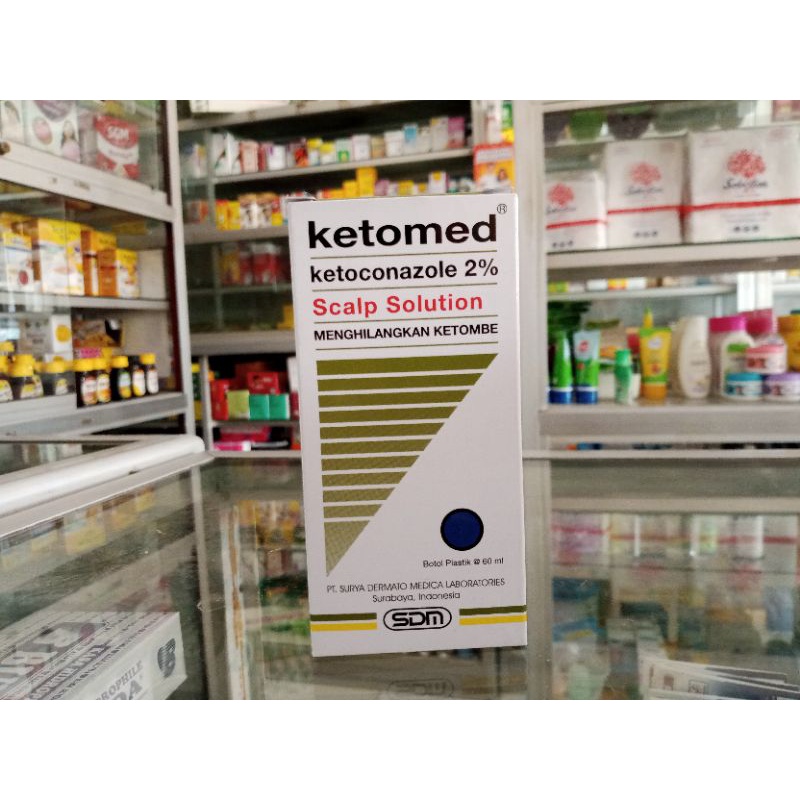 KETOMED 2% SCALP SOLUTION 60 ML- ED 05/2025