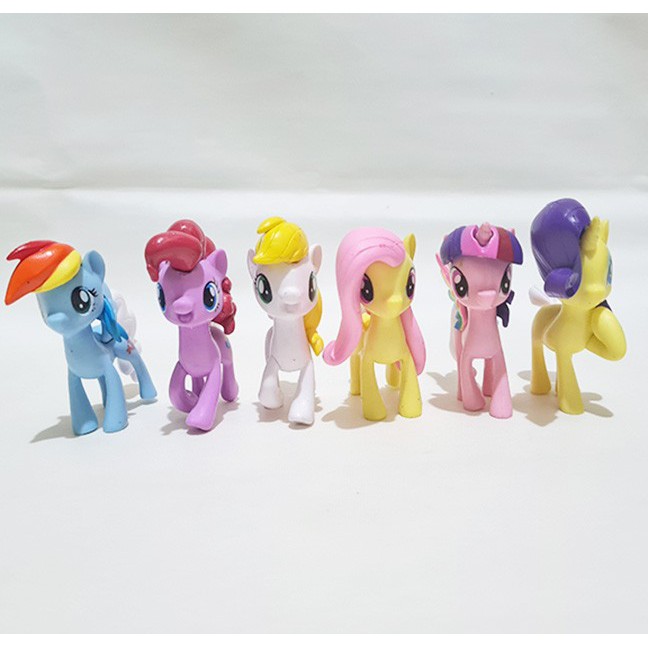 My Little pony Littlepony Set Figure Pajangan/hiasan kue