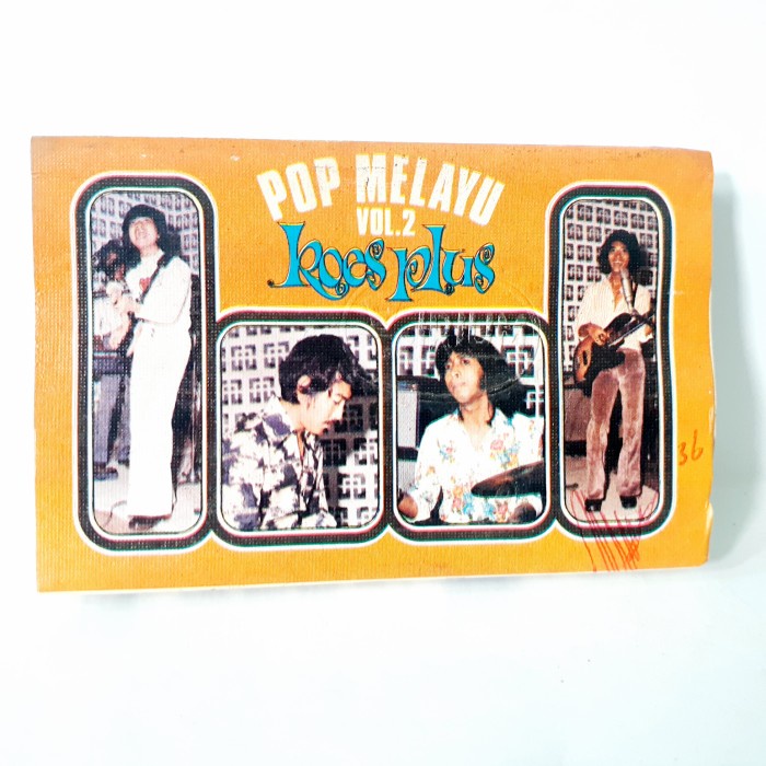 Kaset Koes Plus Pop Melayu Vol. 2 Audio Tape Pita Minus Cover Gripis