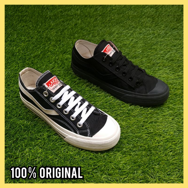 SEPATU SEKOLAH KULIAH PRIA WANITA UNISEX / SEPATU KASUAL LAKKER ORIGINAL FULL BLACK / SEPATU SNEAKERS ORIGINAL COWOK CEWEK COUPLE PROMO