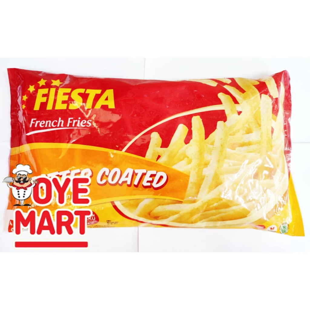 FIESTA KENTANG GORENG BATTER COATED 1KG