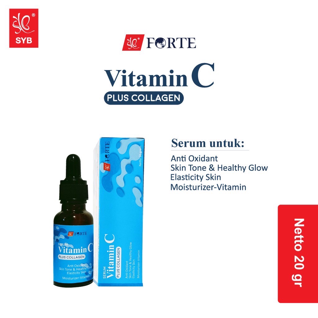 SYB Forte Serum Vitamin C Plus Collagen -  20 Gram