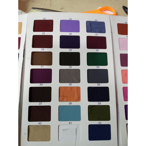 Kain Wolfis Meteran Bahan Wolpeach