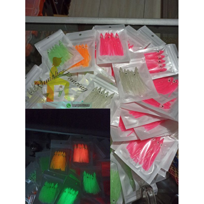 umpan cumi karet GID