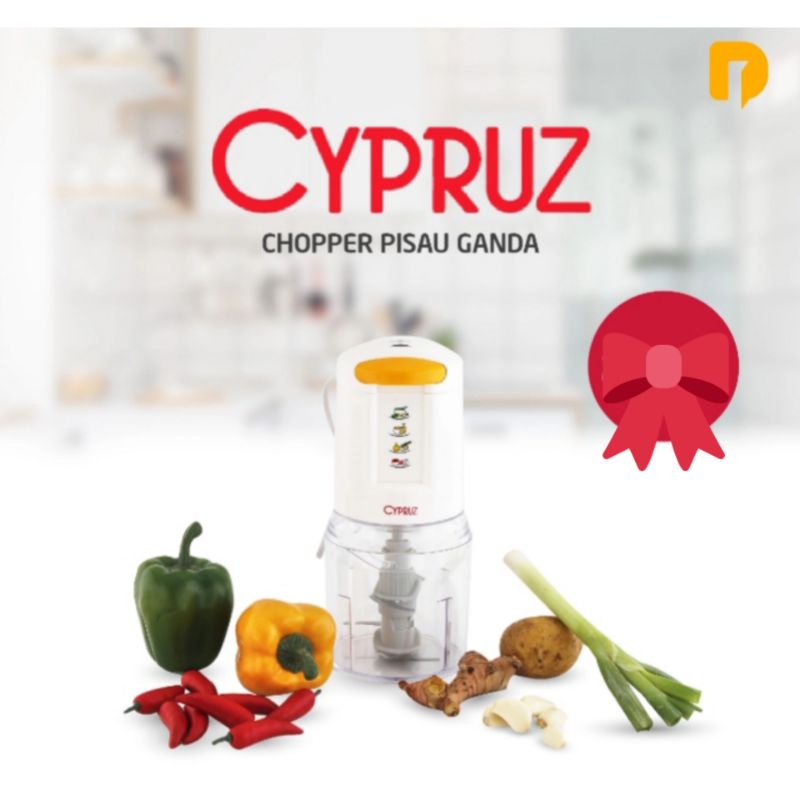 Cypruz Chopper - Chopper - Pencacah Makanan -Chopper Makanan