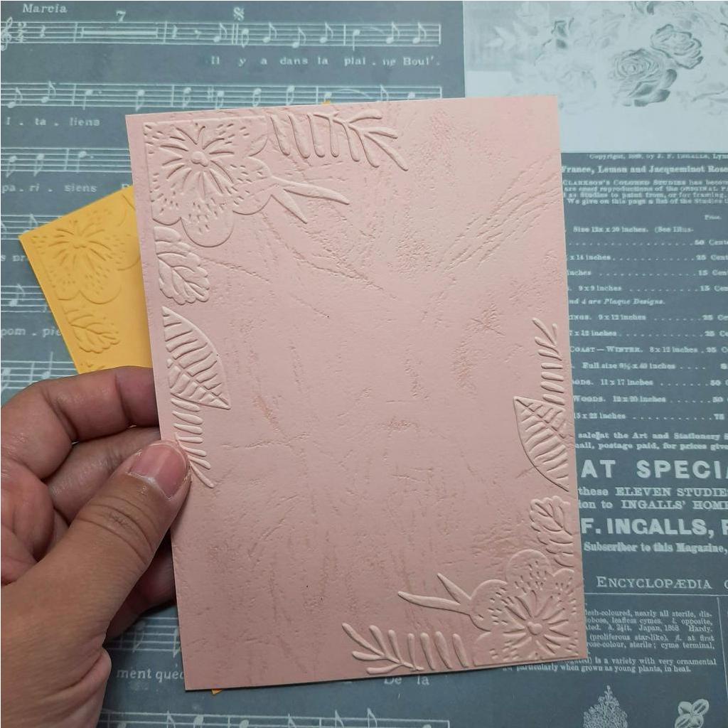 

Kertas Emboss Paper - CORNER BLOOM (Embossing Paper Folder)