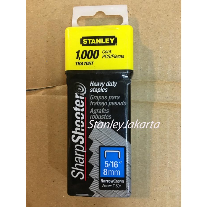 

New Best Seller Stapl | Stanley 5/16" Sharpshooter Staple / Isi Staple / Tra705T