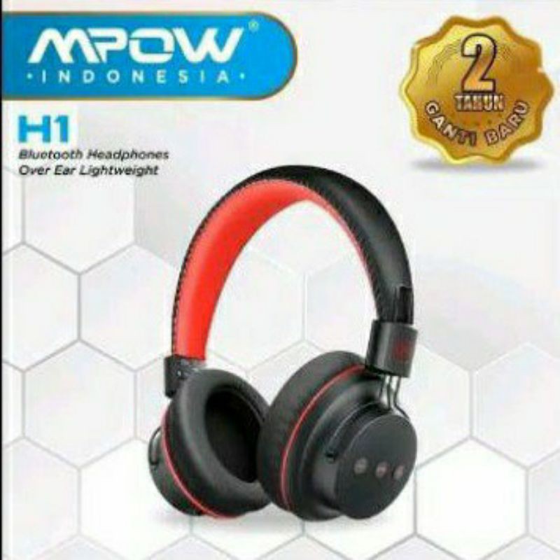 MPOW X3.0 Headphones Bluetooth Over-Ear Wireless Headset  BH142BR ORIGINAL