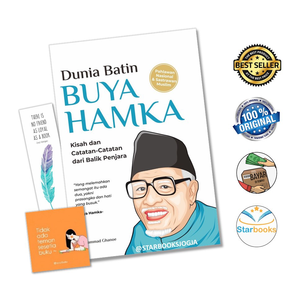 NEW BUKU DUNIA BATIN BUYA HAMKA: KISAH DAN CATATAN-CATATAN DARI BALIK PENJARA (ARASKA)