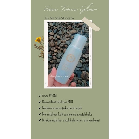 TONER GLOW / FLEK By Ms She Skincare