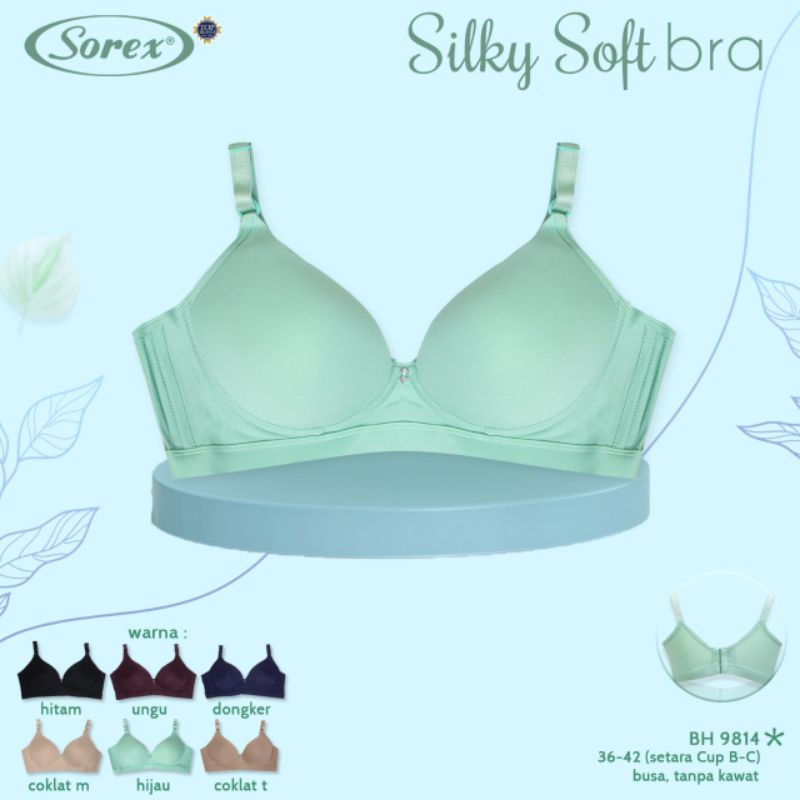 bh bra sorex silky soft 9814 cup besar ( setara cup B-C )