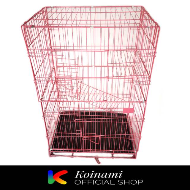 KANDANG KUCING TINGKAT 60 X 45 x 90 / cat cage / pet cargo / rumah hewan / dog anjing / care