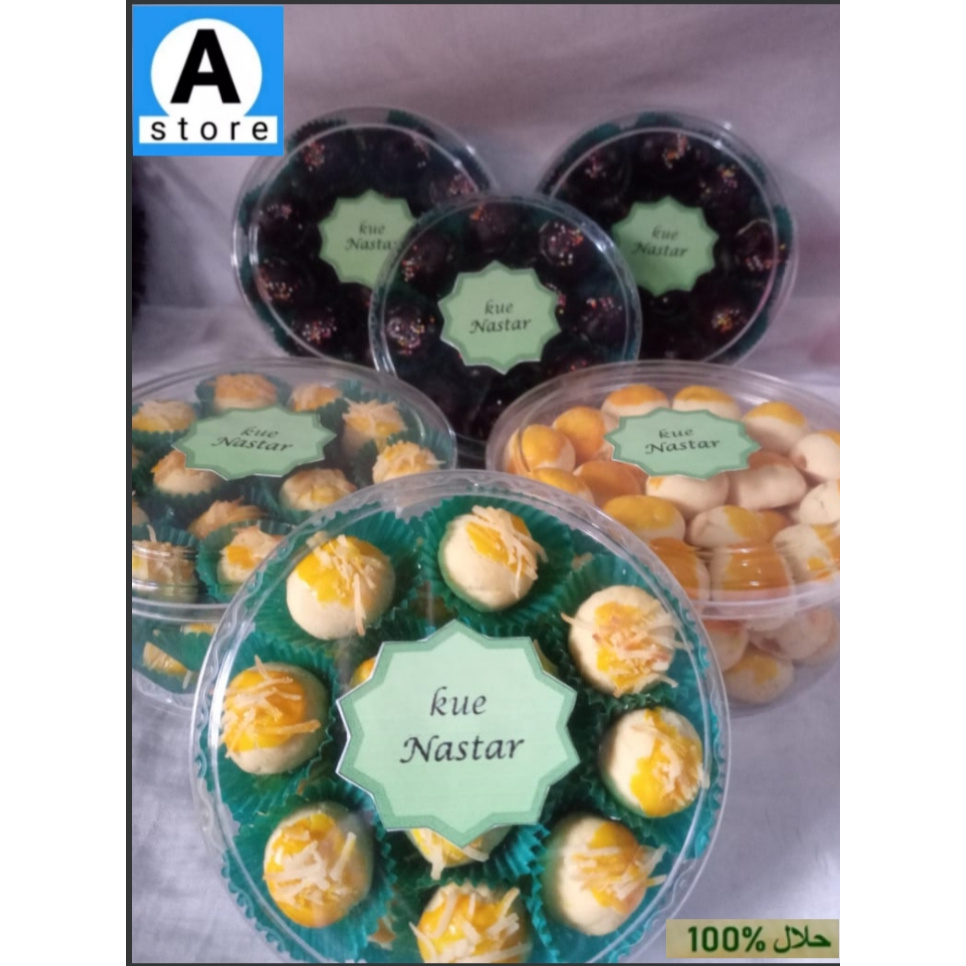 

PAKET Kue Nastar Kueh Lebaran Kue Kering Kue Keju Asin Kueh nastar Lumer (COD)