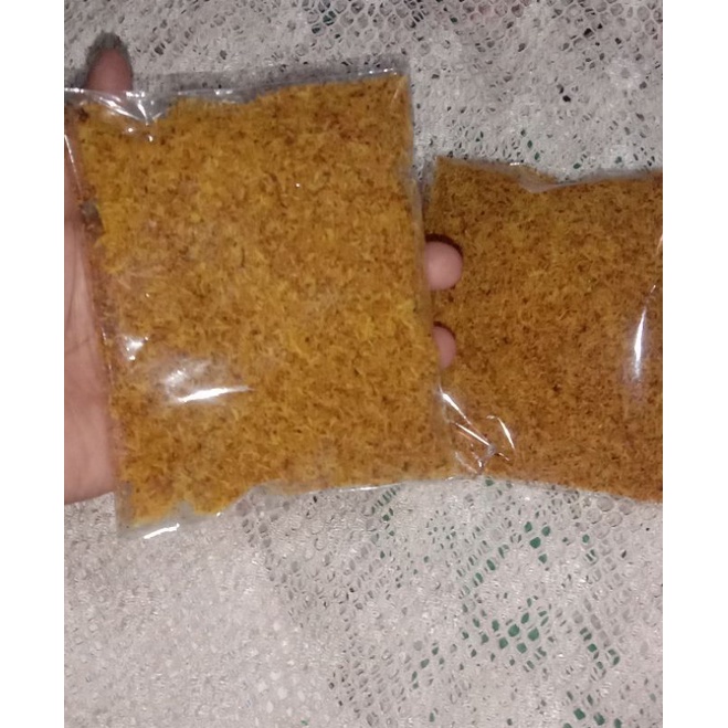 

Serundeng kelapa extra pedas home made kemasan 50 gr