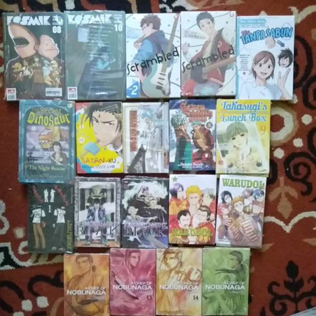 (20) Aneka komik murah 5.000an komik baru