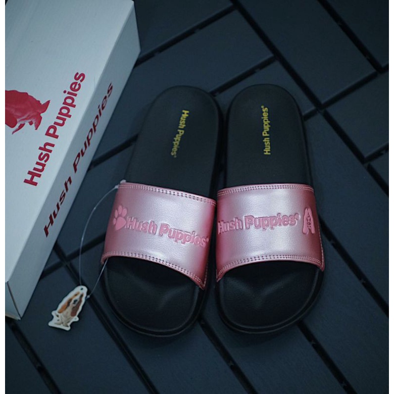 SANDAL HUSH PUPPIES ROSE GOLD VARSITY