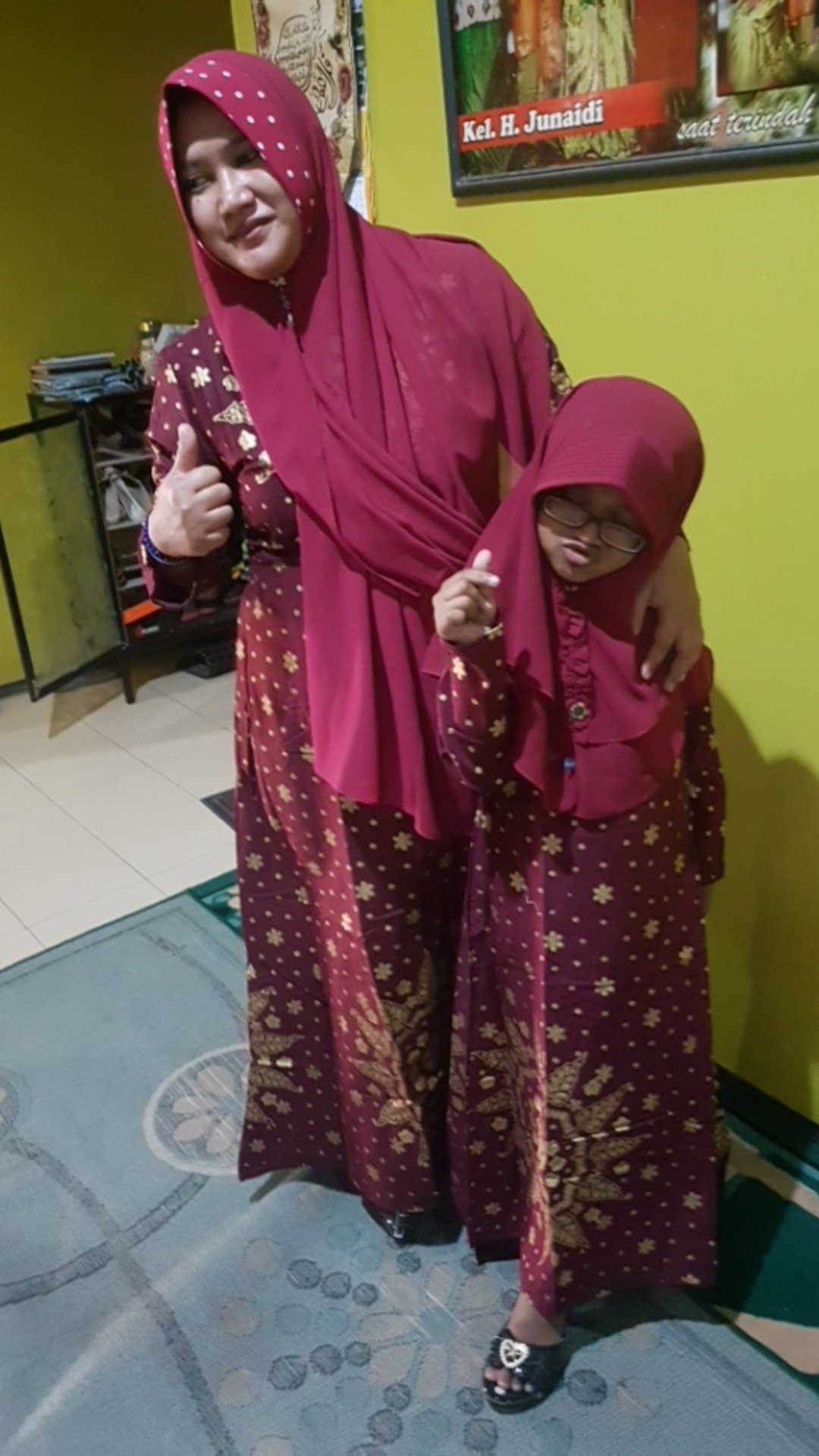 Bisa Cod / Sarimbit Keluarga Lengkap Batik Prada / Couple Keluarga Lengkap Model 2020