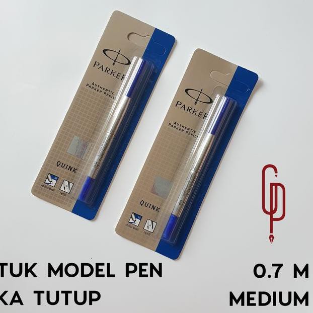 

é` Isi Ulang Parker RB Roller Ball / Isi Parker RB Roller Ball Original - Biru - M