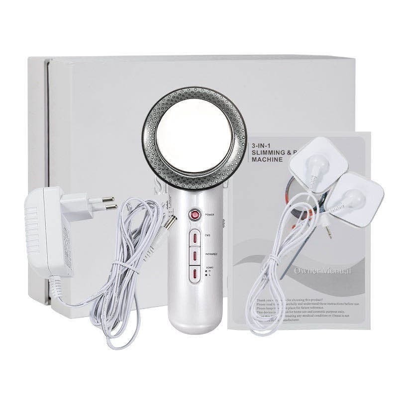 Alat 40K PELANGSING Ems Infrared Ultrasound 3in1 Anti Aging Slimming Machine