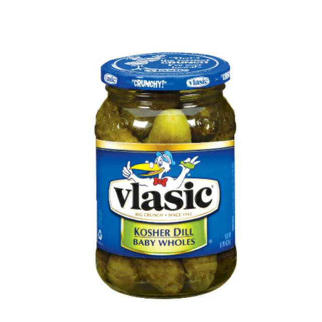 

Vlasic Kosher Dill Baby Wholes 473ml