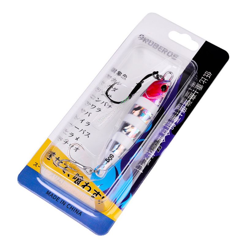 Micro Jig 15gr REAL JIG + ASSIST HOOK Umpan Casting Ultralight Barramundi GT