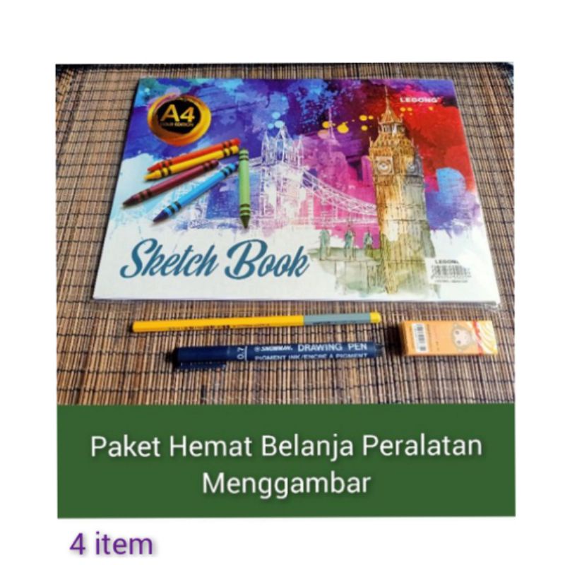 

Sket Book Sketch Book Buku Gambar Kertas Gambar Drawing Pen 0,7 Pensil Dan Penghapus Peralatan Menggambar