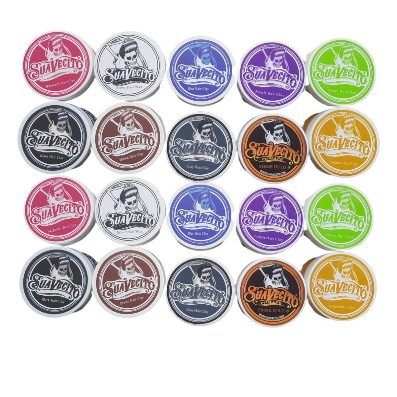 Suavecito Color Temporer Hair Clay Pomade 100 gr