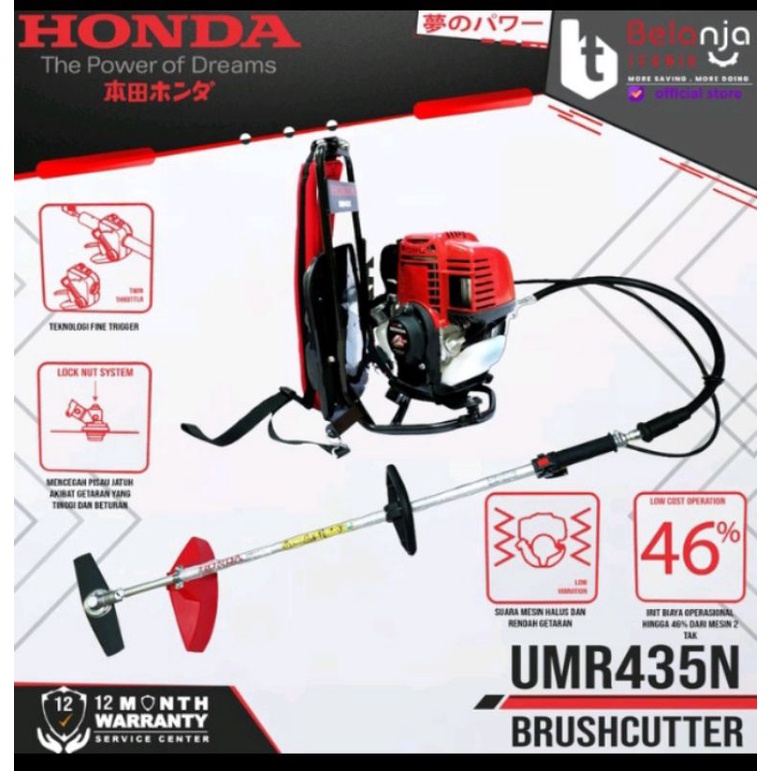 MESIN POTONG RUMPUT 4TAK  HONDA GX135