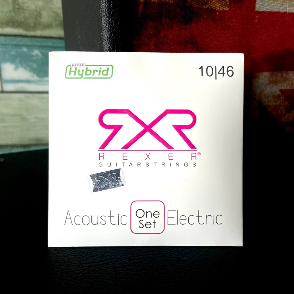 Senar Gitar Rexer Acoustic Electric Hybrid 009-042 ( 1set )