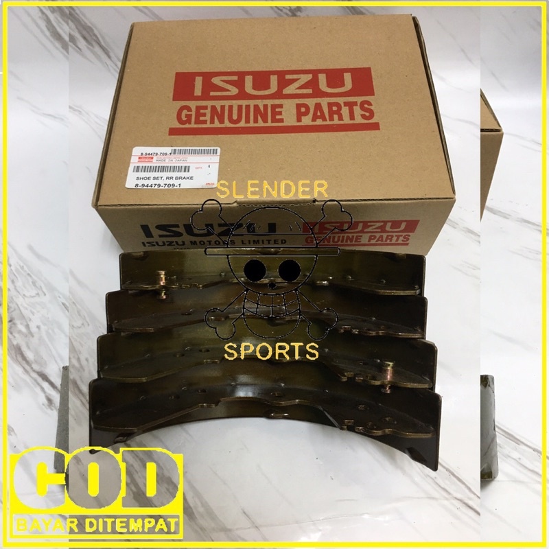 BRAKE SHOE PANTHER - KAMPAS REM BELAKANG ISUZU PANTHER