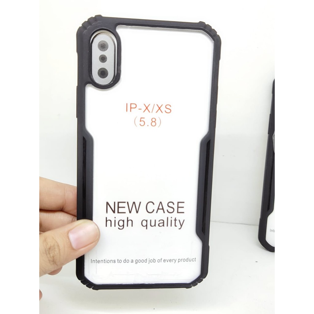 Anti Shocking iPhone X 5.8 inchi TPU Premium Case Quality iPhone XS A1901 Anti Shocking Premium