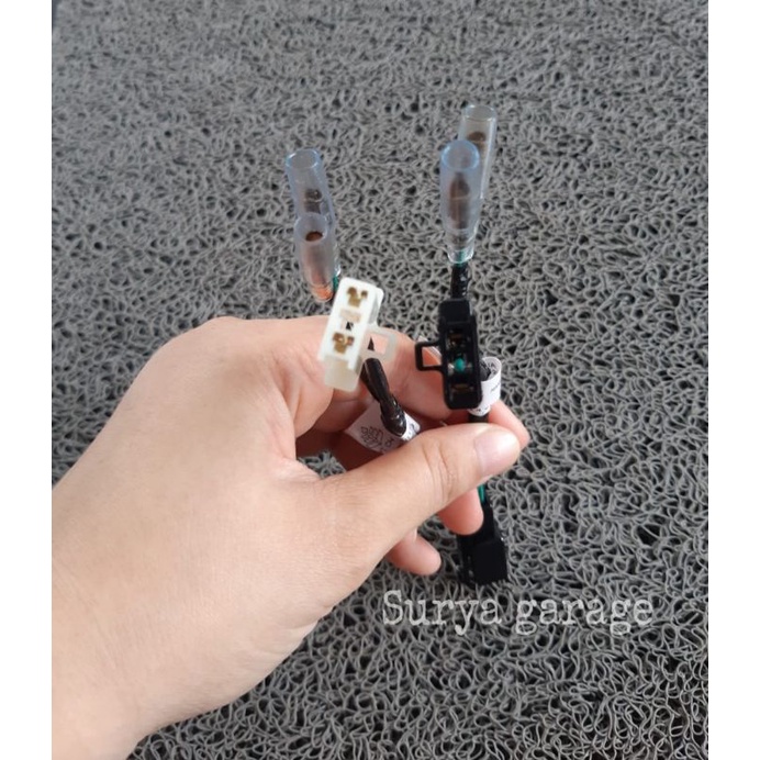 Soket Kabel Socket Lampu Sein Spion LED HONDA BEAT GENIO Original AHM