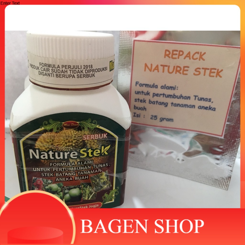 

Nature Stek kemasan REPACK isi 25 gram