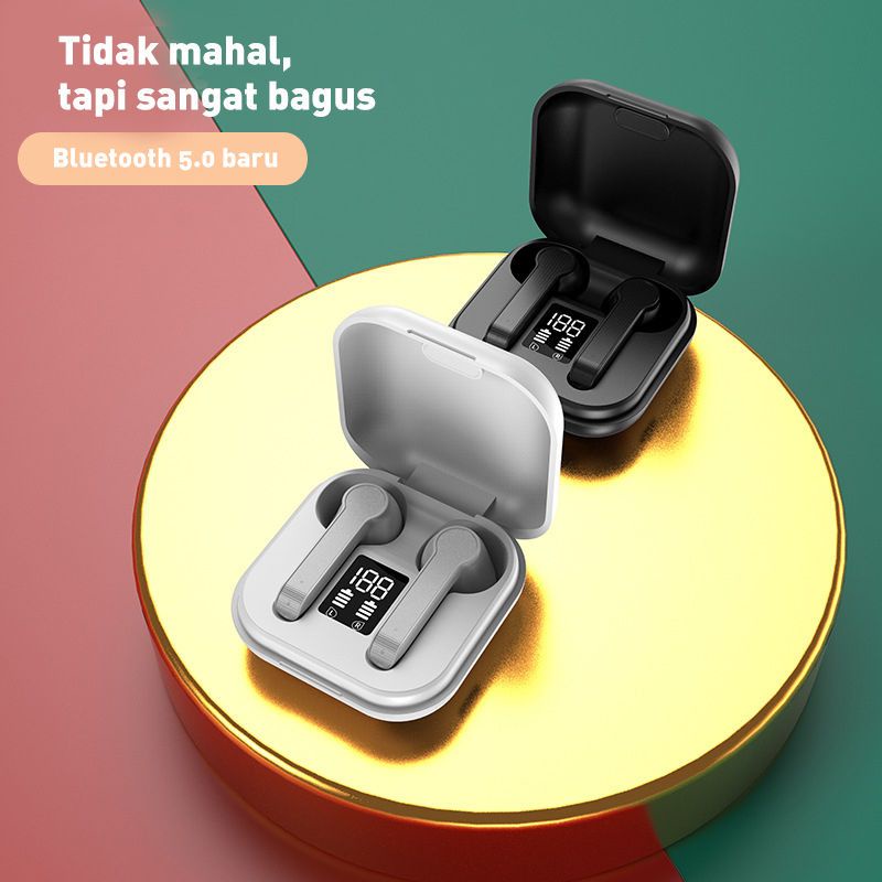Wireless Earphone Headset TWS bluetooth 5.0 low latency Hi-fi Xtra Bass Music Gaming Android Iphone