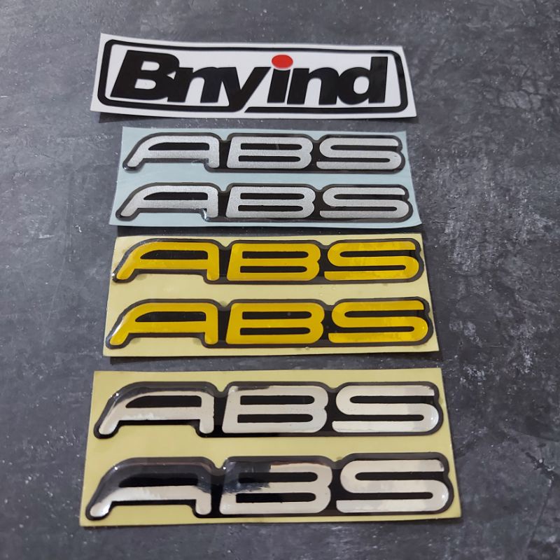 STICKER EMBLEM ABS YAMAHA TIMBUL