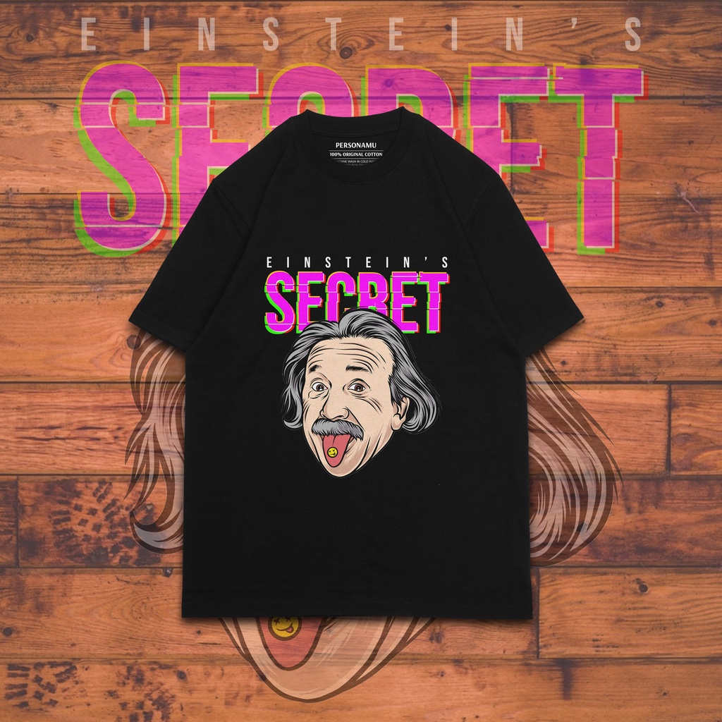 Kaos Einstein Secret - Baju Seri Einstein