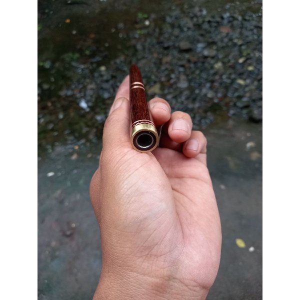 pipa once galih asem bentuk unik 10-11 cm lancip perahu sampan