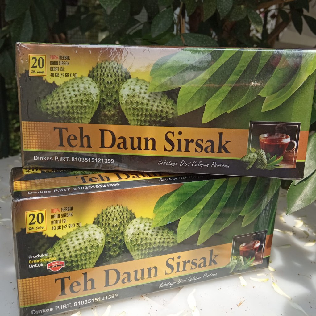 

Obat Kanker Teh Herbal ASLI Daun Sirsak Ath-Thoifah