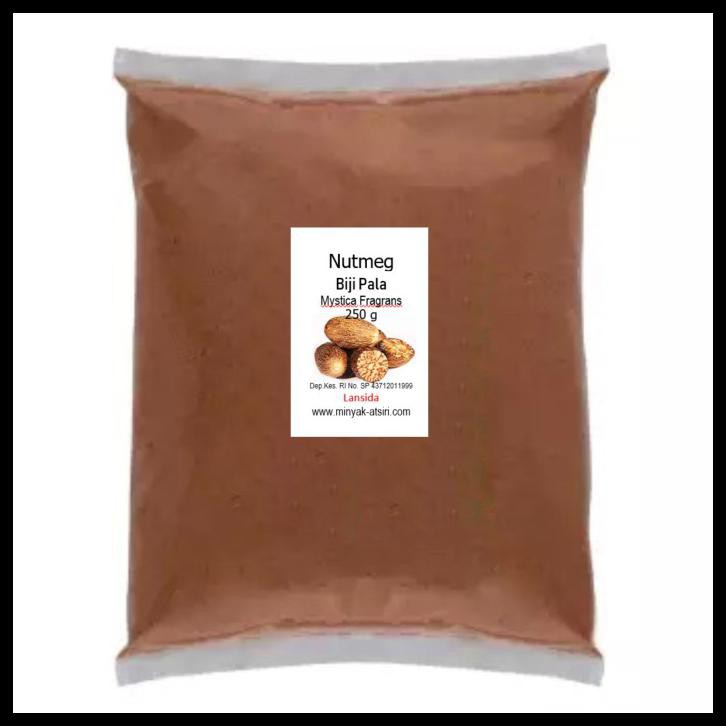 

Bubuk Biji Pala 250 G Nutmeg Ground Powder Simplisia Serbuk Kering