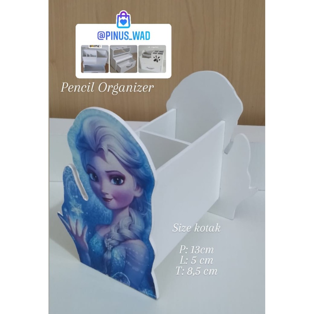 

Pencil Holder Tempat Pensil character kayu FROZEN