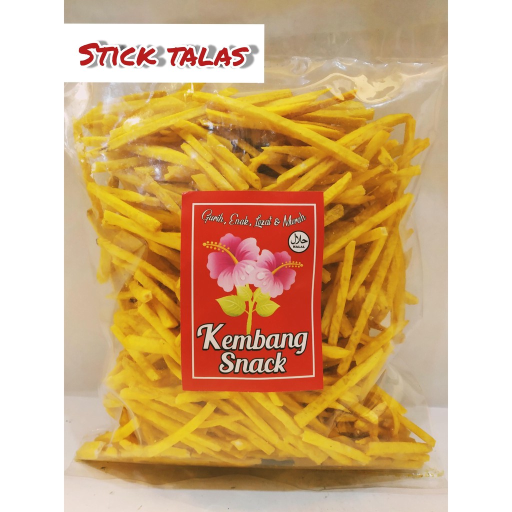 

KUE KERING- STICK TALAS RASA ENAK DAN GURIH KEMASAN 250GR-KEMBANG SNACK