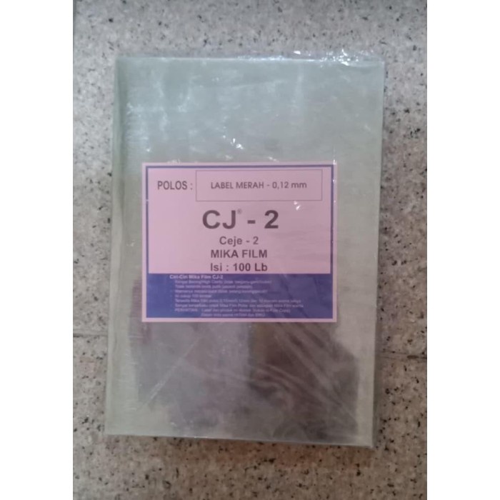 READY Cover Mika / Cover jilid plastik Tebal 0.12 Micron MURAH