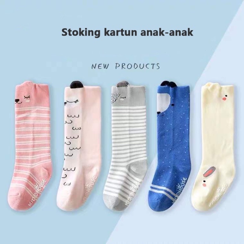 1234OS - NEW!!! KAOS KAKI korea bayi lucu PANJANG PREMIUM / kaos kaki anti slip bayi