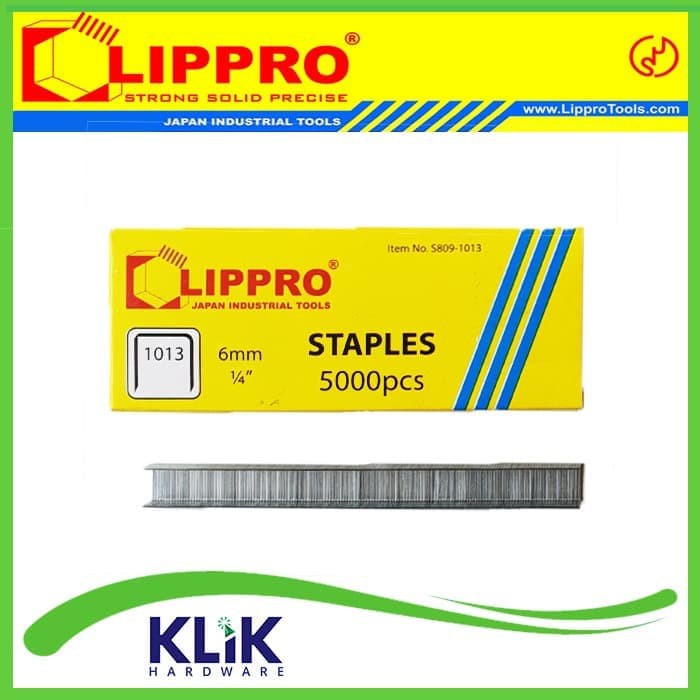 Lippro Isi Staples Gun Tembak 6 mm 1013 5000 Pcs